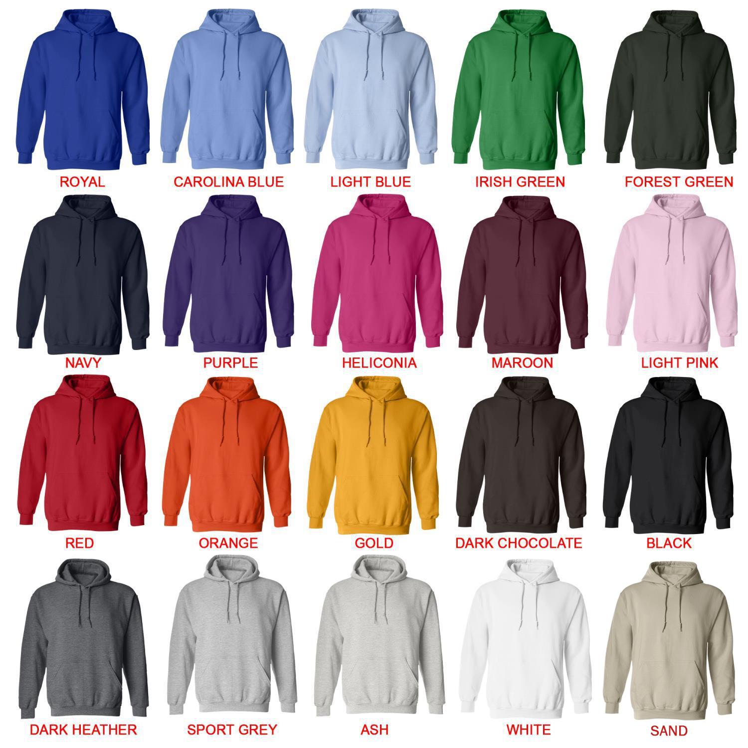 hoodie color chart - Classroom of the Elite Store