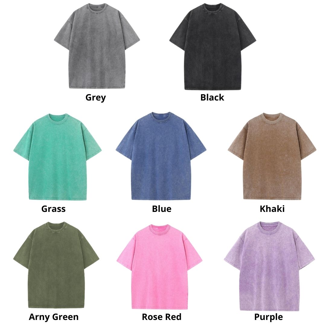 Mineral Wash T Shirt Color - Classroom of the Elite Store