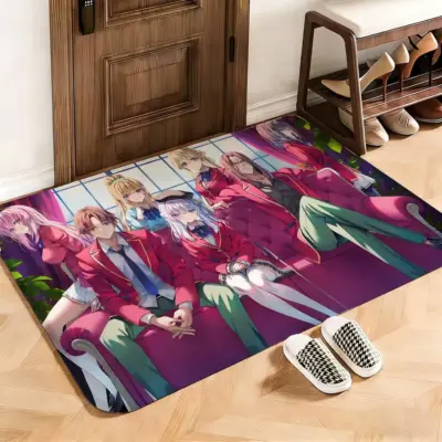 Classroom Of The Elite Characters Bath Mat