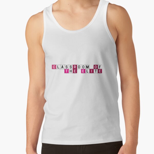 Classroom Of The Elite Minimalist Logo Tank Top - Image 2