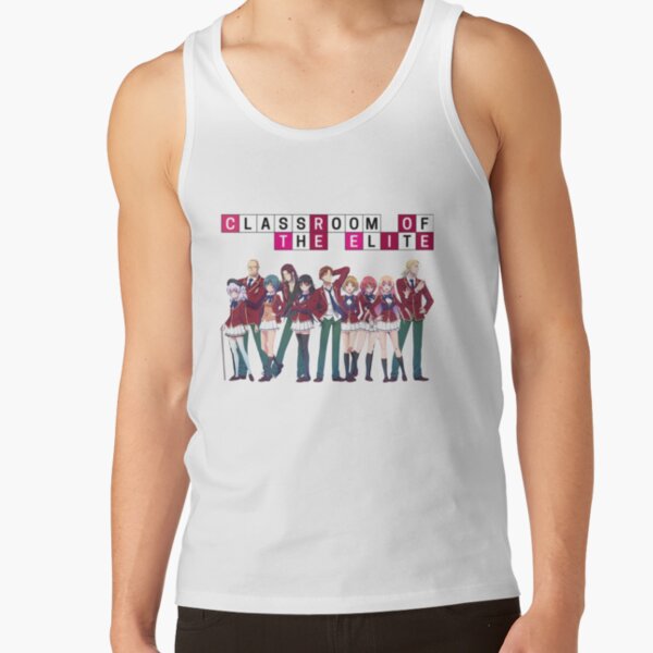 Classroom Of The Elite All Main Characters Anime Tank Top - Image 2