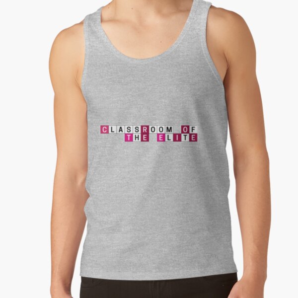 Classroom Of The Elite Minimalist Logo Tank Top - Image 3