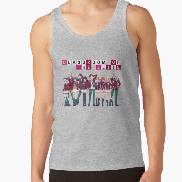 Classroom Of The Elite All Main Characters Anime Tank Top - Image 3