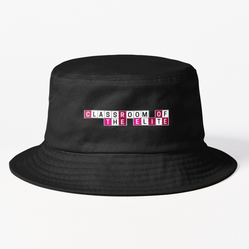 Classroom Of The Elite Minimalist Logo Bucket Hat