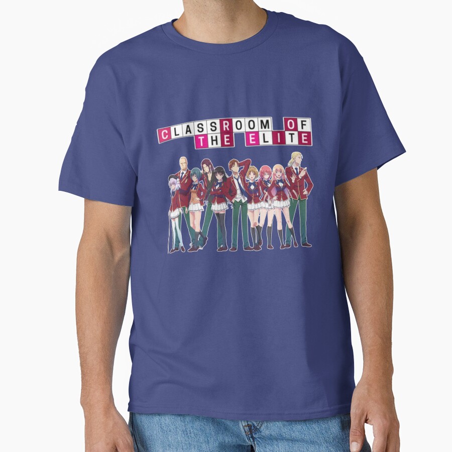 Classroom Of The Elite All Main Characters Anime T-shirt - Image 4