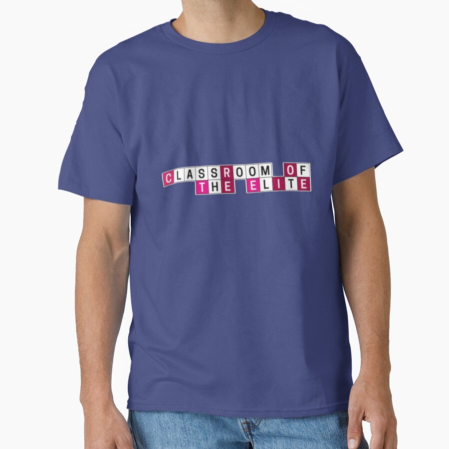 Classroom Of The Elite Minimalist Logo T-shirt - Image 4