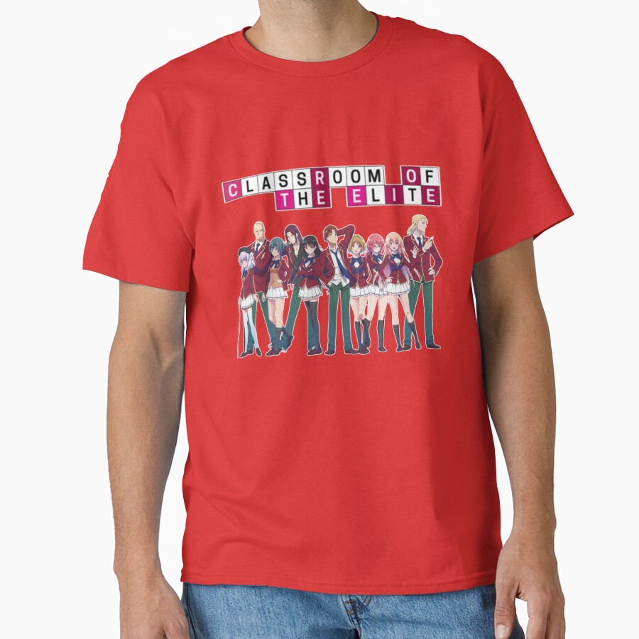 Classroom Of The Elite All Main Characters Anime T-shirt - Image 5