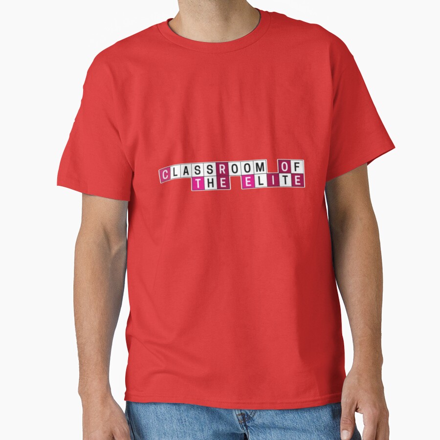 Classroom Of The Elite Minimalist Logo T-shirt - Image 5