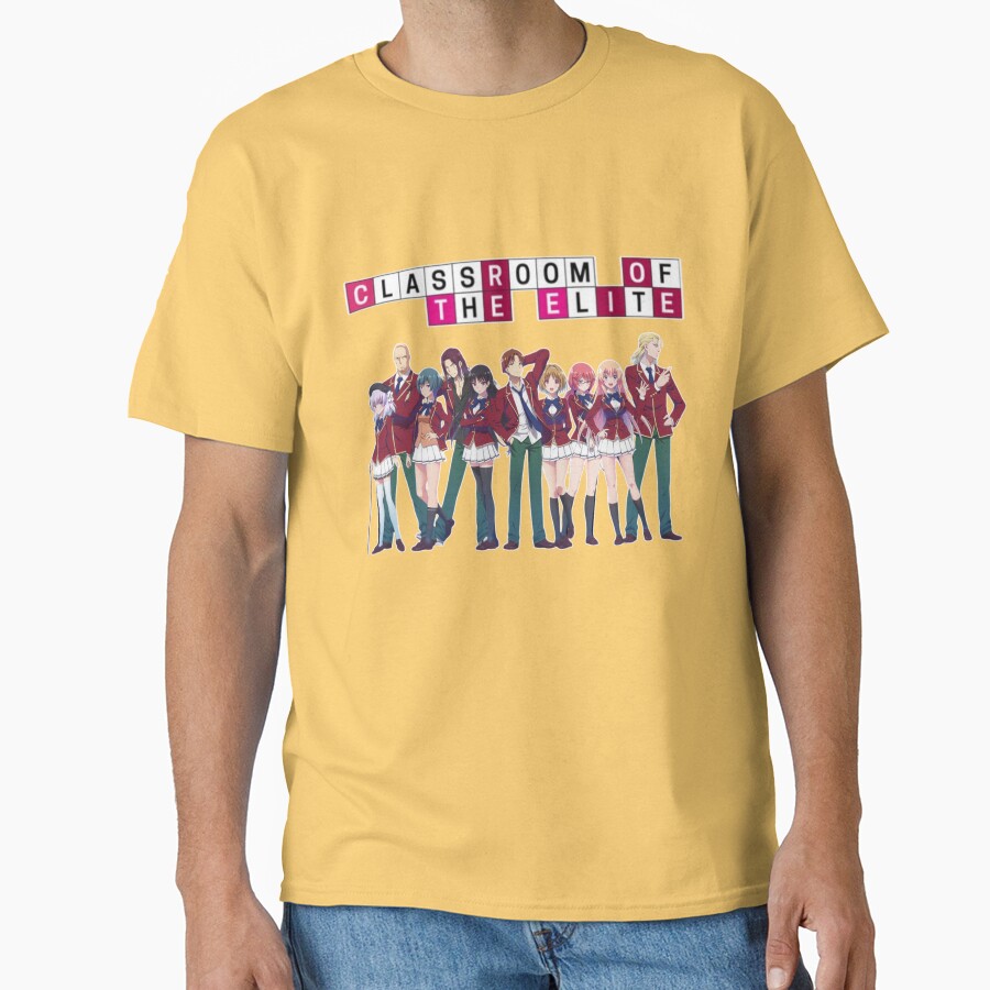 Classroom Of The Elite All Main Characters Anime T-shirt - Image 6