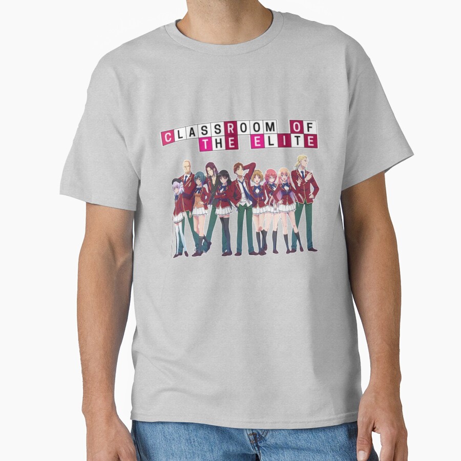 Classroom Of The Elite All Main Characters Anime T-shirt - Image 3