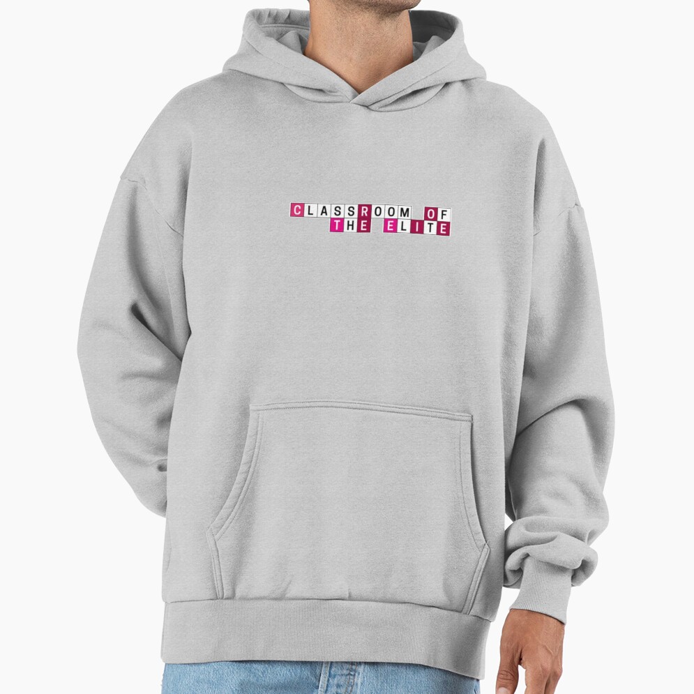 Classroom Of The Elite Minimalist Logo Hoodie - Image 4