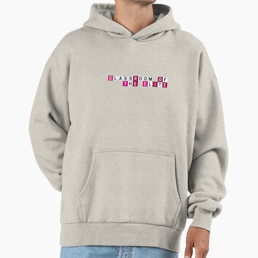 Classroom Of The Elite Minimalist Logo Hoodie - Image 3