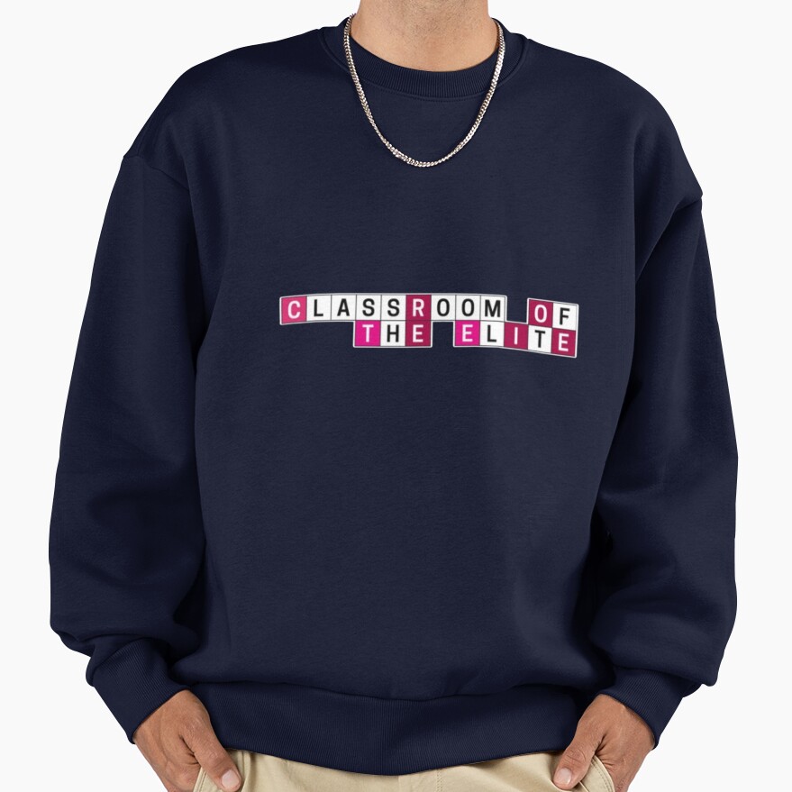Classroom Of The Elite Minimalist Logo Sweatshirt - Image 5