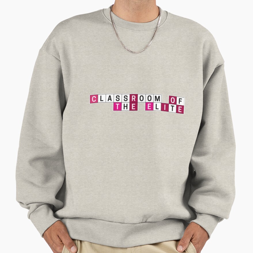 Classroom Of The Elite Minimalist Logo Sweatshirt - Image 3