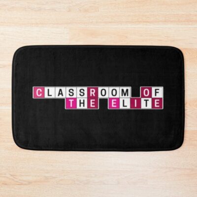 Classroom Of The Elite Minimalist Logo Bath Mat