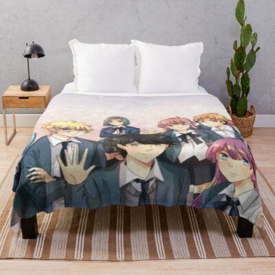New Collection Classroom Of The Elite Unordinary Throw Blanket