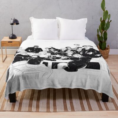 Anime Classroom Of The Elite Bassic Throw Blanket