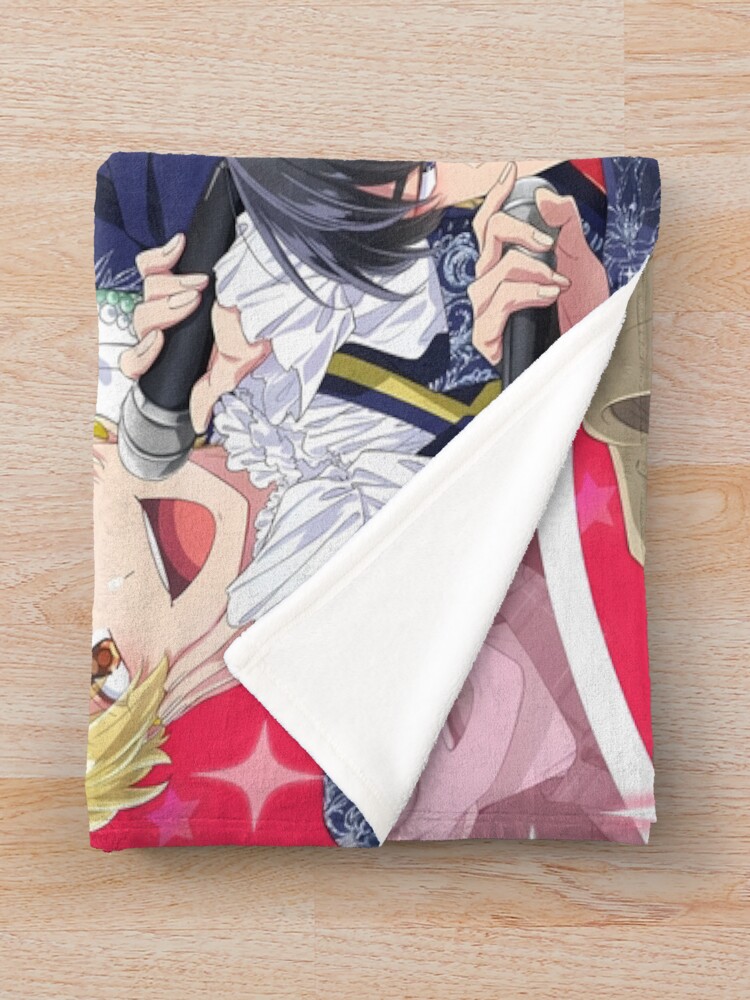 Anime Classroom Of The Elite Colorfull Throw Blanket - Image 2