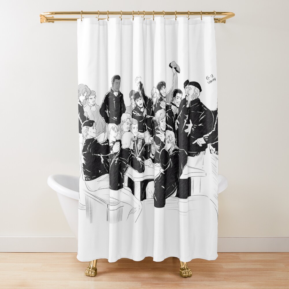 Anime Classroom Of The Elite Bassic Shower Curtain