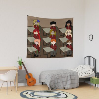 Classroom Of The Elite Reality In Class Tapestry