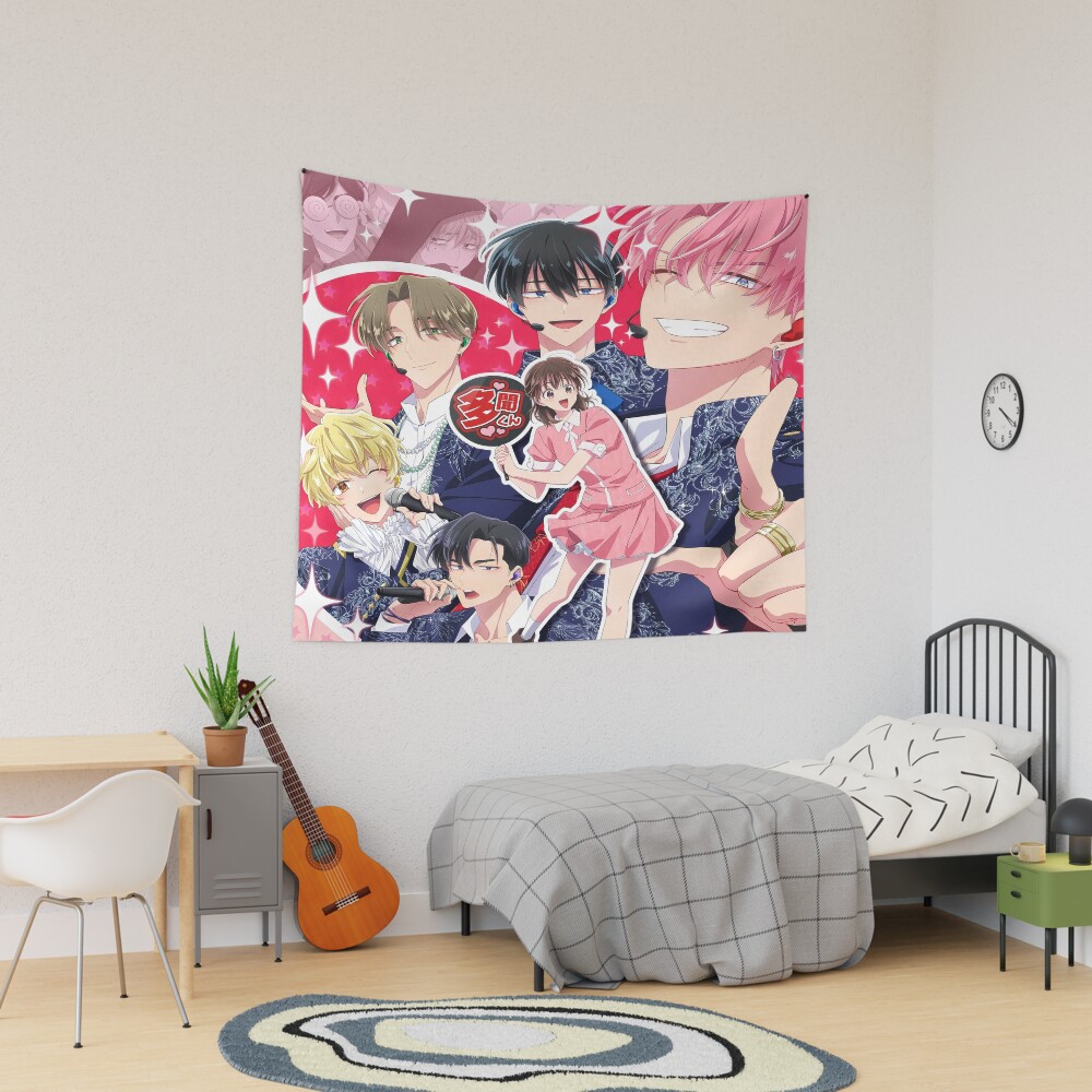 Anime Classroom Of The Elite Colorfull Tapestry