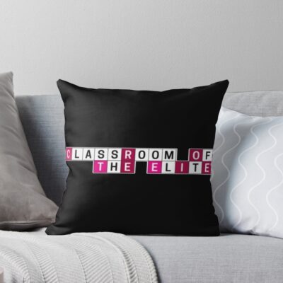 Hot Design Classroom Of The Elite Minimalist Logo Throw Pillow
