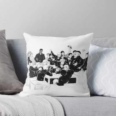 Anime Classroom Of The Elite Bassic Throw Pillow