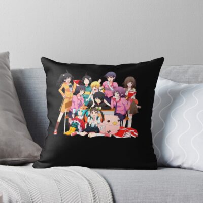 Anime Classroom Of The Elite Vintage Throw Pillow
